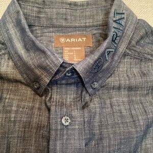 Ariat Men's Charcoal Button Down Shirt